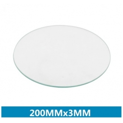 Hot Bed Glass plate, 200mm x 3mm